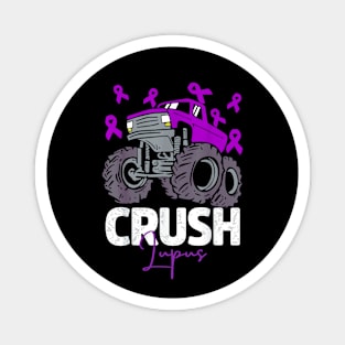 Crush lupus monster truck Magnet